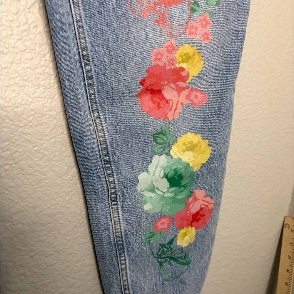 Disney Sleeping Beauty Three Good Fairies Mom Jeans Her Universe size 13